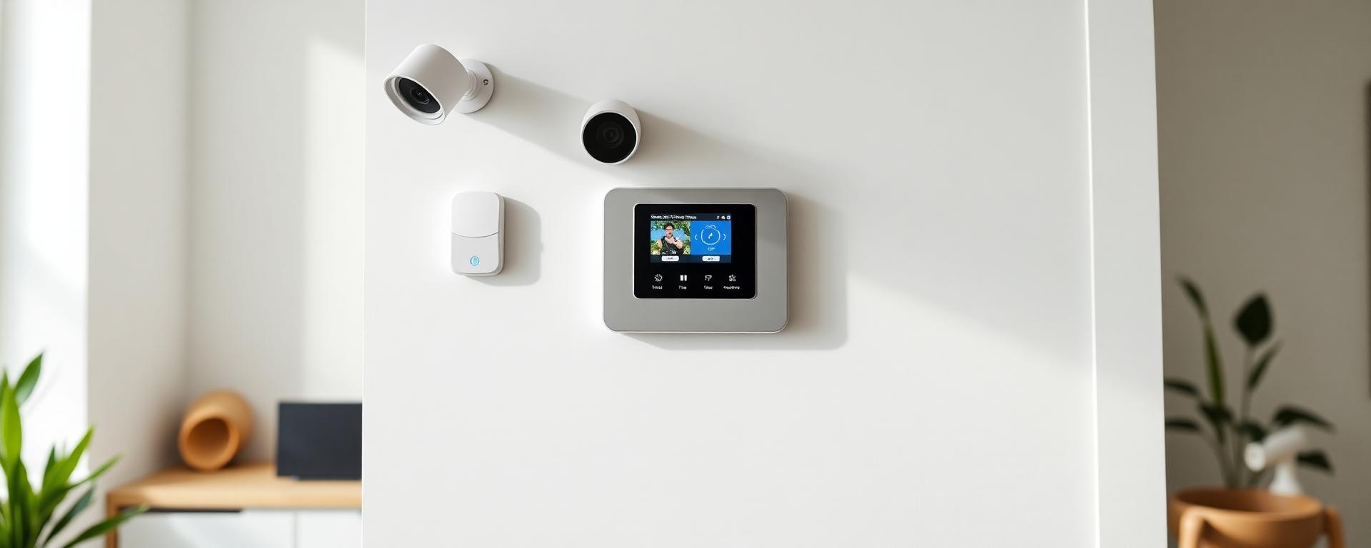 Sistema de alarma Alarmante con cámaras y teclado